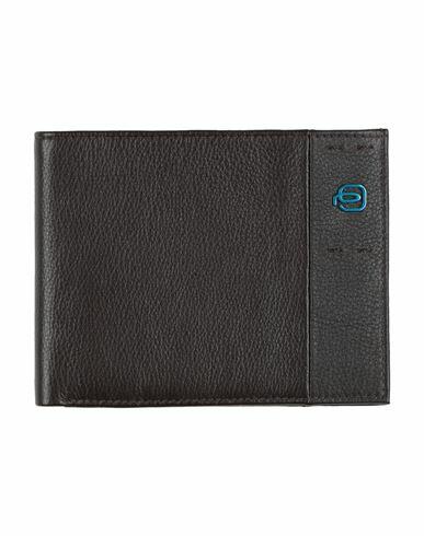 Piquadro Man Wallet Dark brown Leather Cover