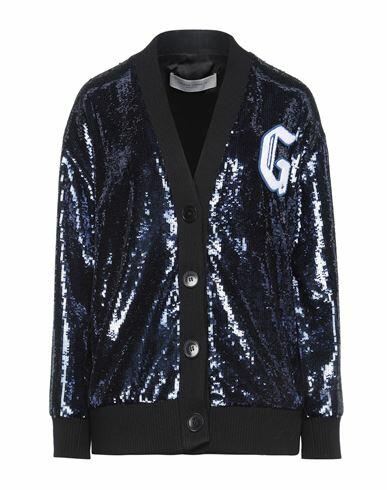 Golden Goose Woman Jacket Midnight blue Acetate, Wool Cover