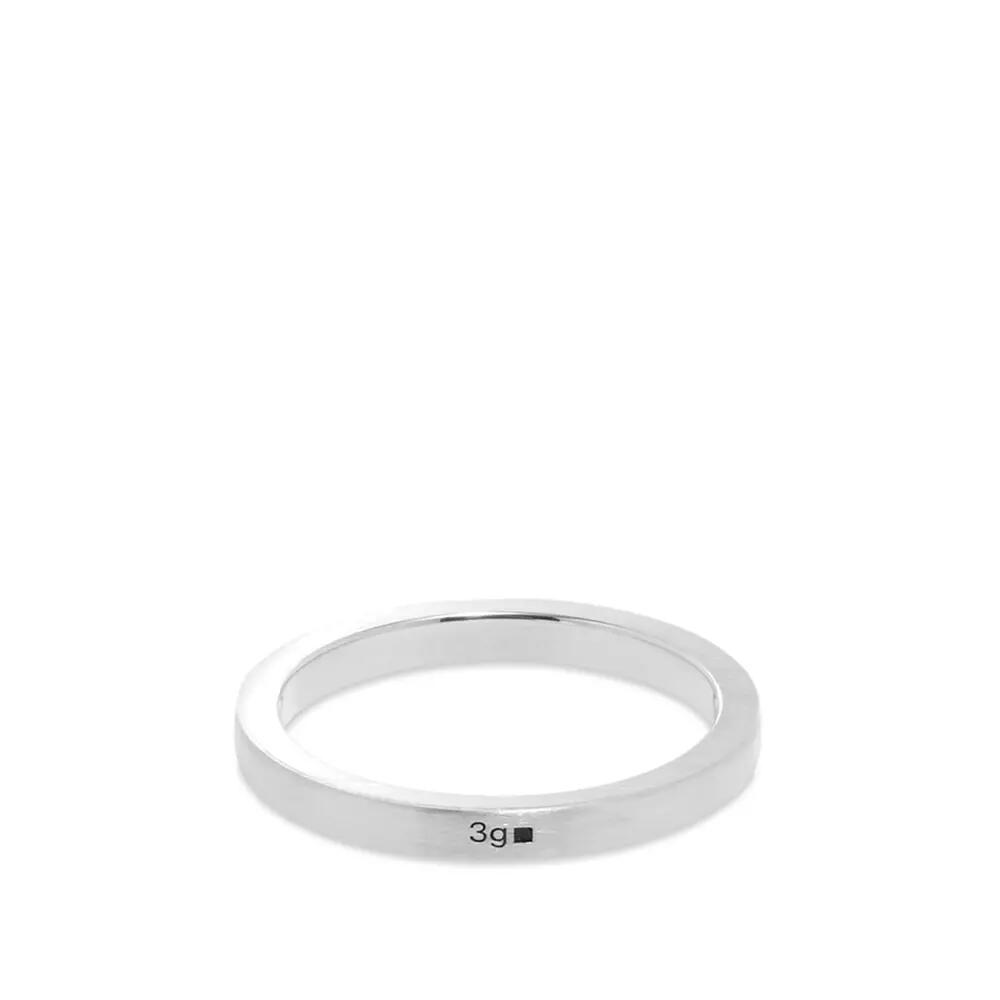 Le Gramme Men's Brushed Ribbon Ring Cover