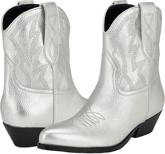 GUESS Ginette (Silver) Women's Boots Cover