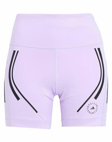 Adidas By Stella Mccartney Asmc Tpa T H. r Woman Shorts & Bermuda Shorts Lilac Recycled polyester, Elastane Cover