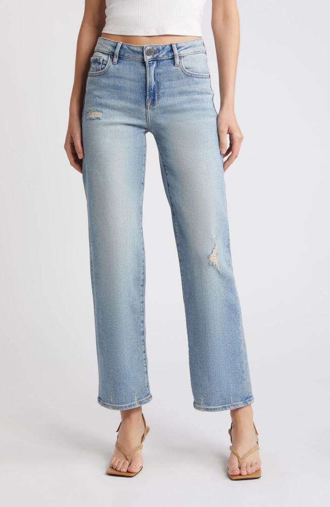 HIDDEN JEANS Straight Leg Jeans in Light Wash Cover