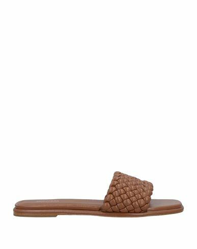 Michael Michael Kors Woman Sandals Cocoa Textile fibers Cover