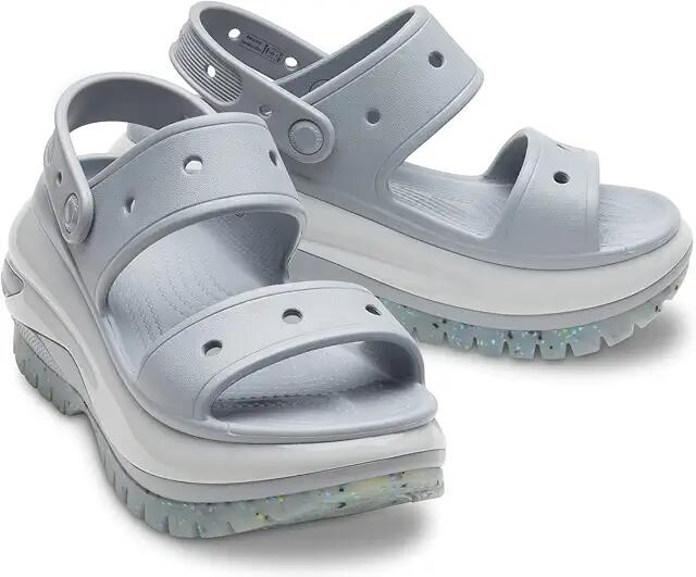 Crocs Classic Mega Crush Sandal (Light Grey) Shoes Cover