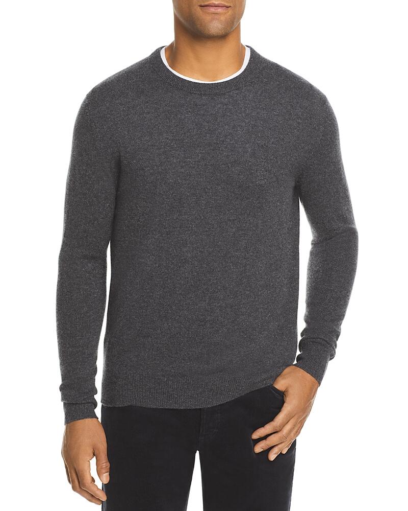 The Men's Store at Bloomingdale's Coal Cashmere Crewneck Sweater - Exclusive Cover