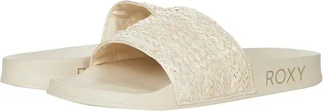 Roxy Slippy Jute (Cream) Women's Shoes Cover