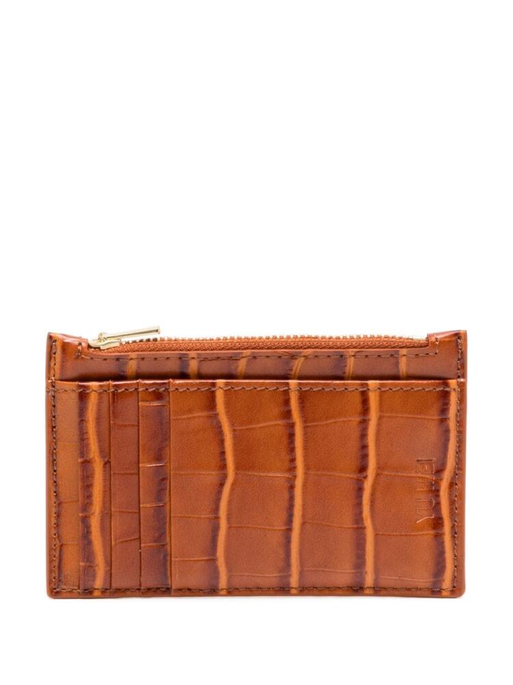 Yu Mei Frank leather cardholder - Orange Cover