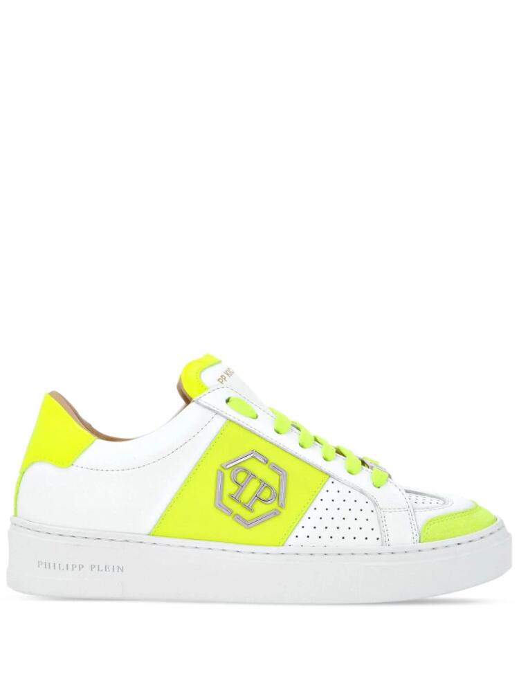 Philipp Plein PP Kicks low-top sneakers - White Cover