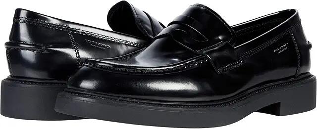 Vagabond Shoemakers Alex W Polished Leather Penny Loafer (Black 2) Women's Shoes Cover