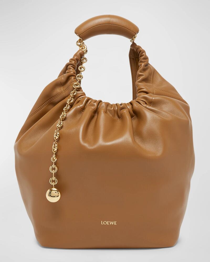 Loewe Squeeze Small Shoulder Bag in Napa Leather Cover