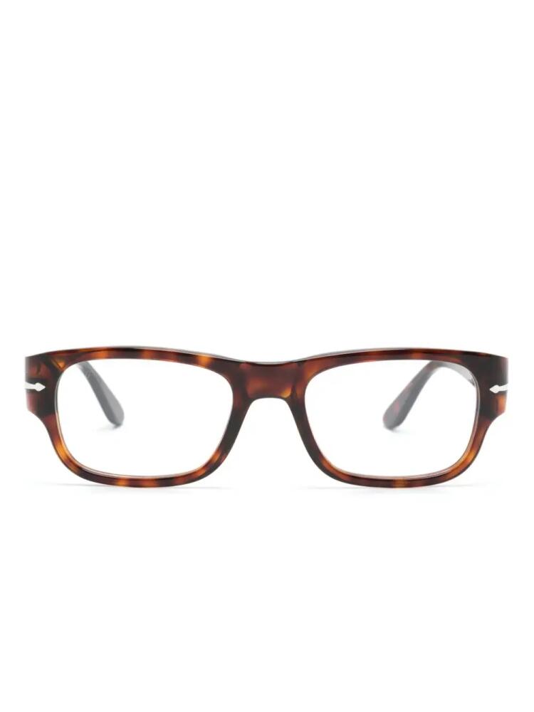 Persol rectangle-frame glasses - Brown Cover