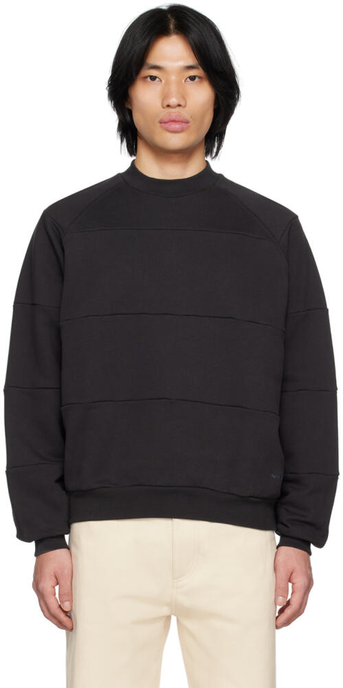 SUNNEI Black Cuts Sweatshirt Cover