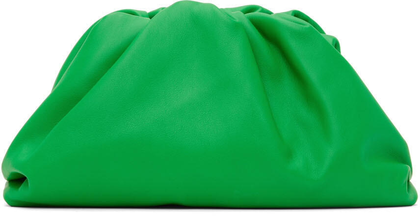 Bottega Veneta Green Teen Pouch Clutch Cover