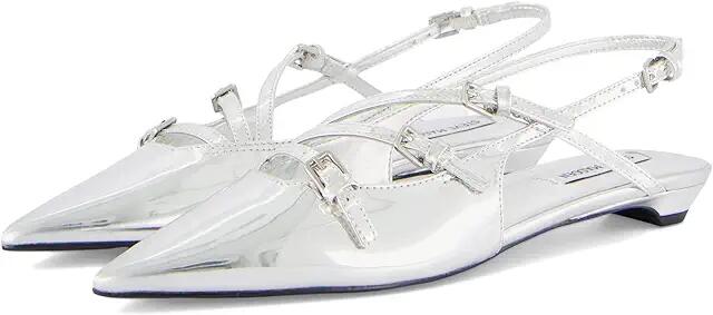 Steve Madden Peony (Silver) Women's Slippers Cover