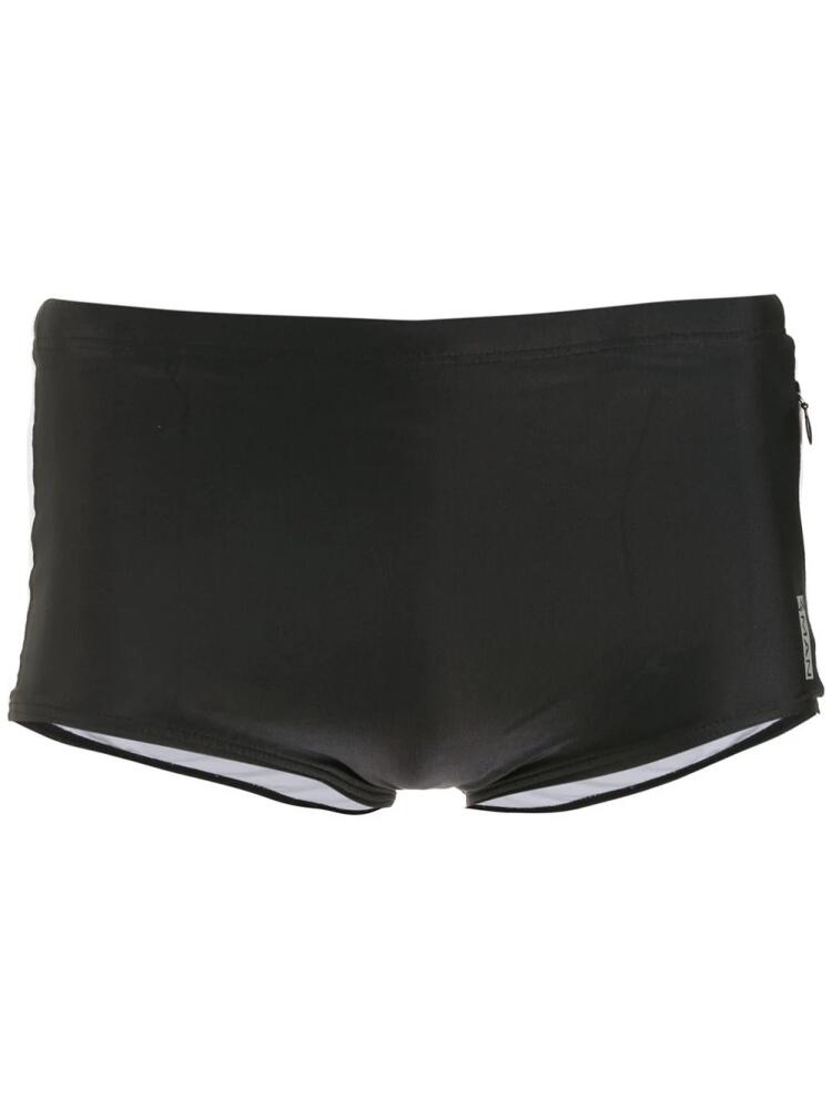 Lygia & Nanny side-stripe swim shorts - Black Cover