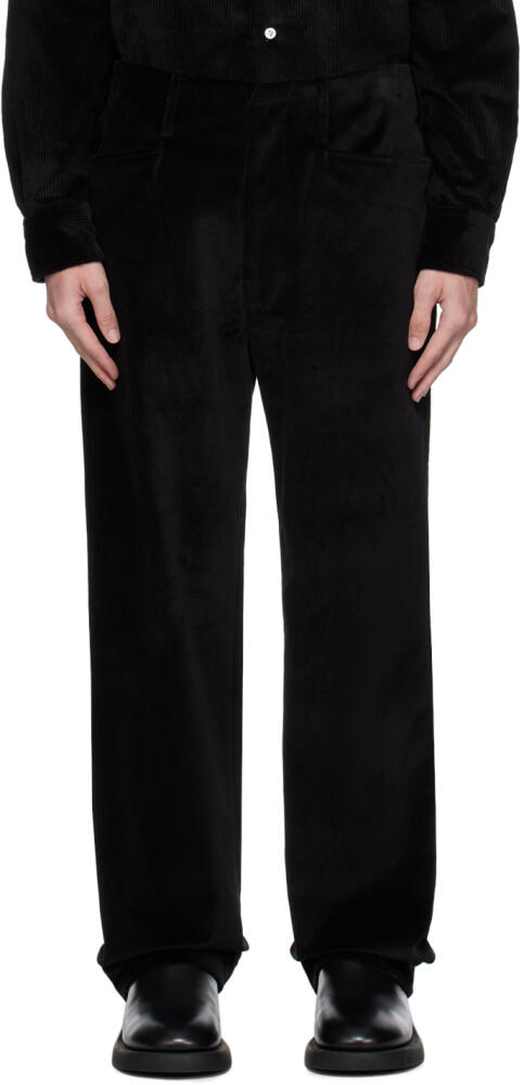 Factor's Black Machine Trousers Cover