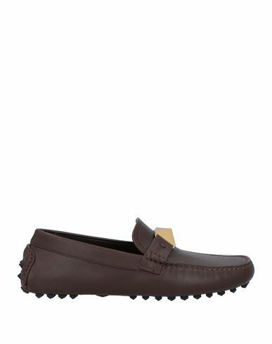 Valentino Garavani Man Loafers Cocoa Leather Cover