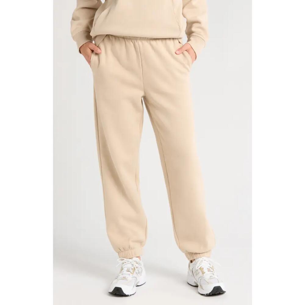 Zella Ultracozy Joggers in Tan Oxford Cover