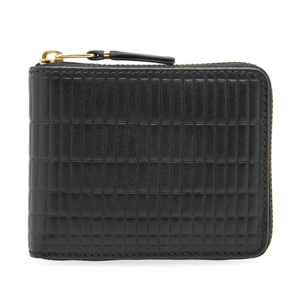 Comme des Garçons SA7100BK Brick Wallet in Black Cover