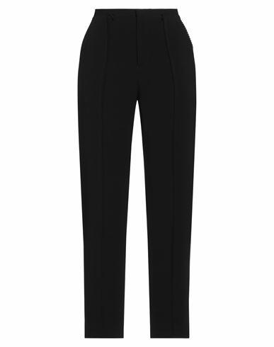 Undercover Woman Pants Black Triacetate, Polyester Cover