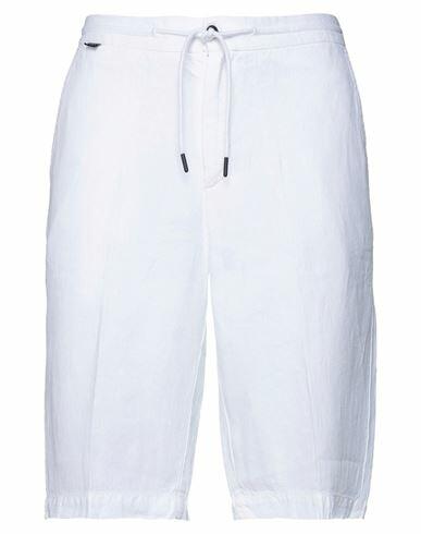 04651/a Trip In A Bag Man Shorts & Bermuda Shorts White Linen Cover