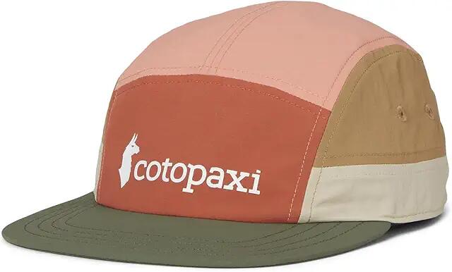 Cotopaxi Tech 5-Panel Hat (Faded Brick/Fatigue) Caps Cover