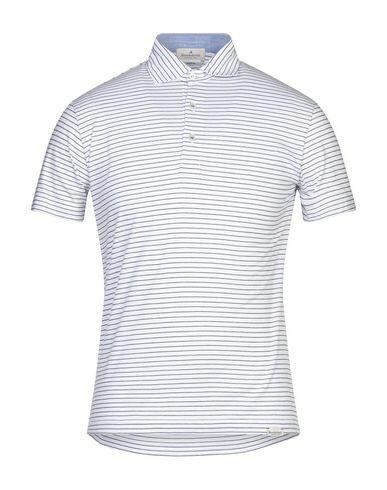 Brooksfield Man Polo shirt White Cotton Cover