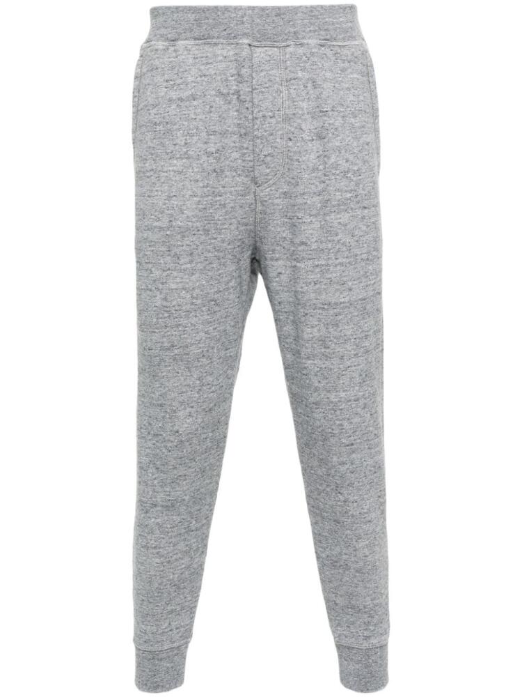 DSQUARED2 logo-print cotton track pants - Grey Cover