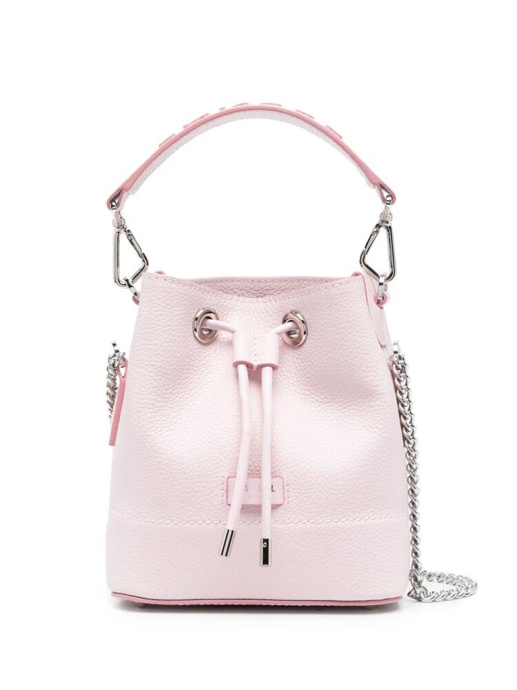 Lancel Ninon logo bucket bag - Pink Cover