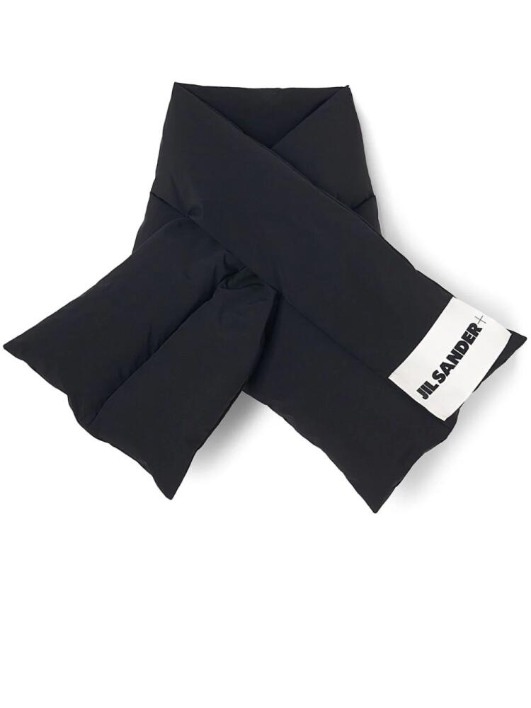 Jil Sander Down scarf - Black Cover