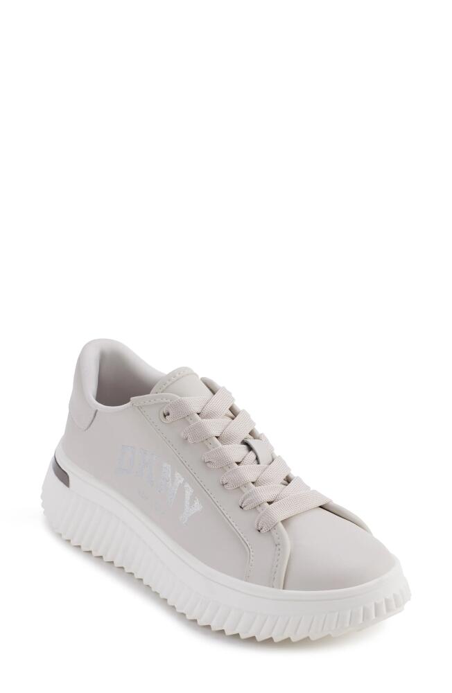 DKNY Larissa Platform Sneaker in Soft White Cover