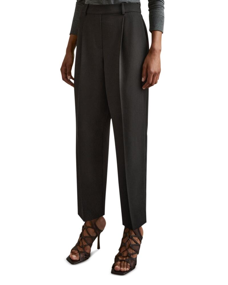 Reiss Petite Eden Taper Trousers Pull On Cover