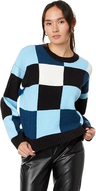 Sanctuary Feeling Blue Sweater (Blue Multi) Women's Sweater Cover