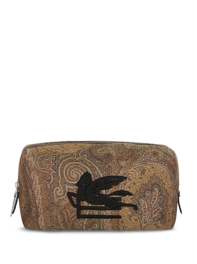 ETRO medium paisley-print beauty case - Neutrals Cover