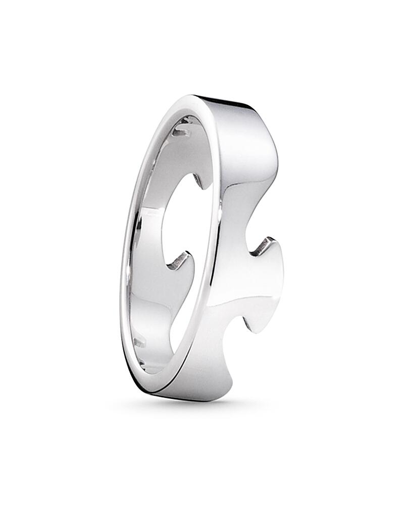 Georg Jensen 18K White Gold Fusion End Ring Cover