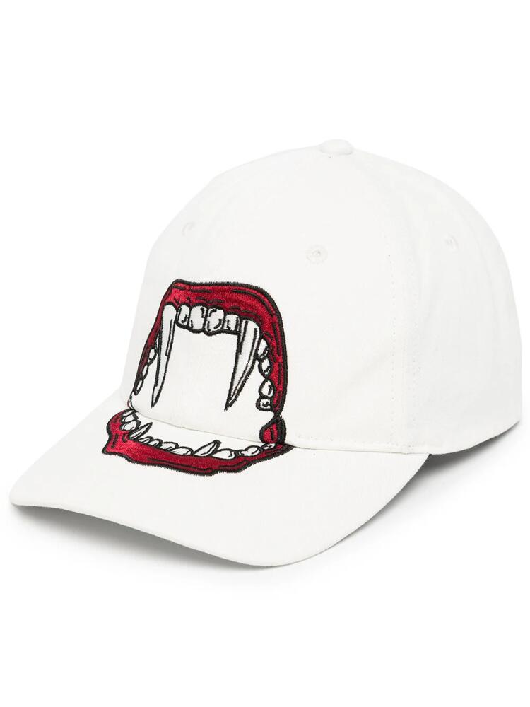 Haculla Fang Lip baseball cap - White Cover