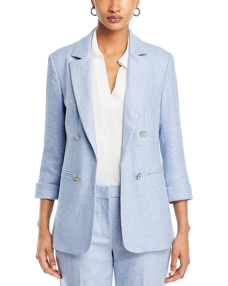 T Tahari Notch Collar Folder Cuff Blazer Cover