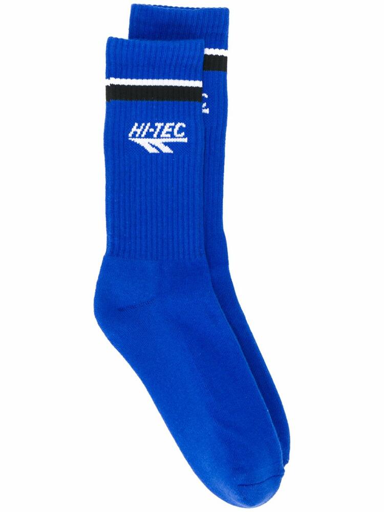 RASSVET ribbed logo socks - Blue Cover