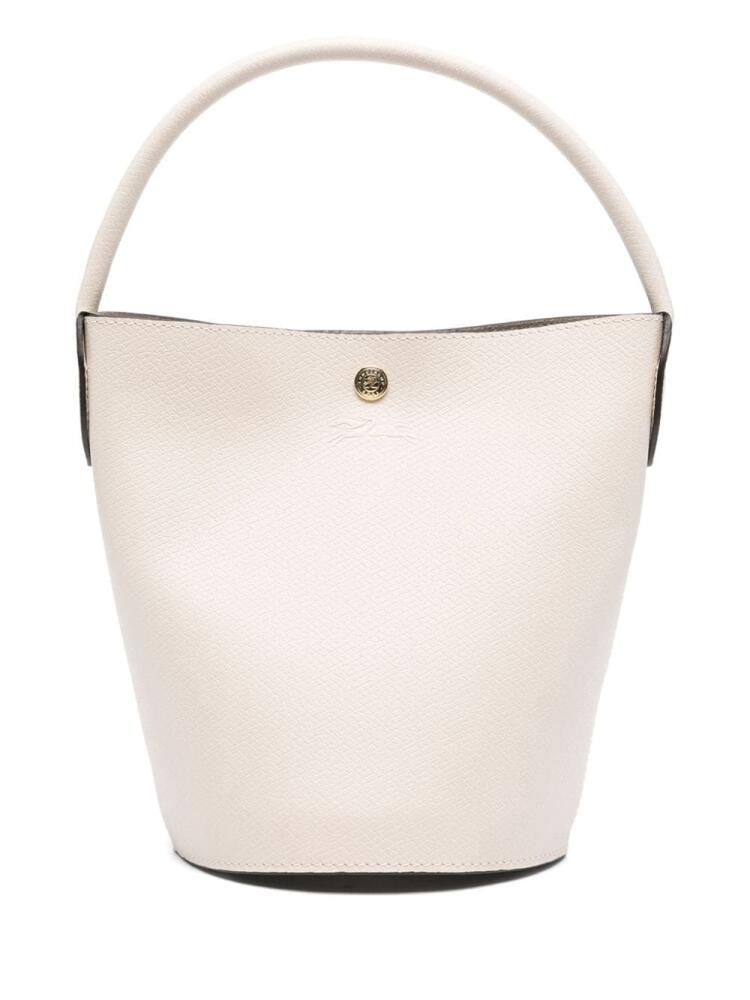 Longchamp small Épure bucket bag - Neutrals Cover