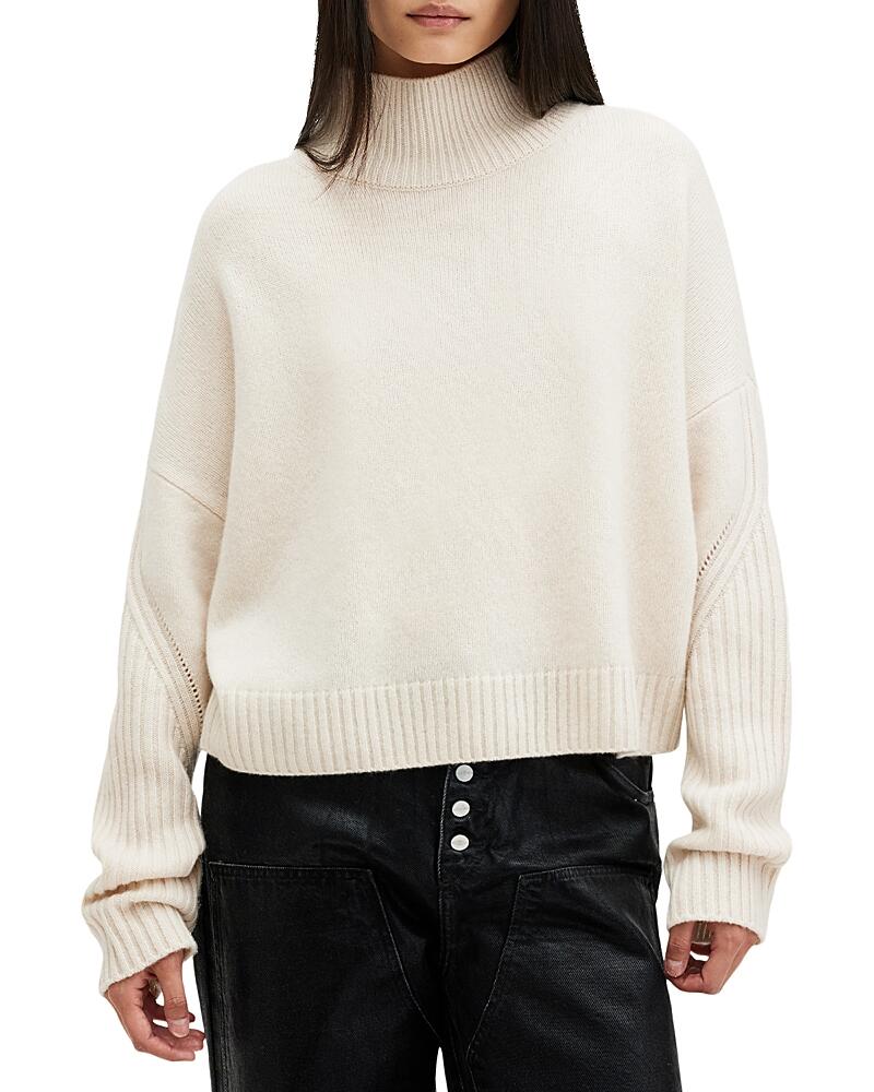 Allsaints Ines Cashmere & Wool Turtleneck Sweater Cover