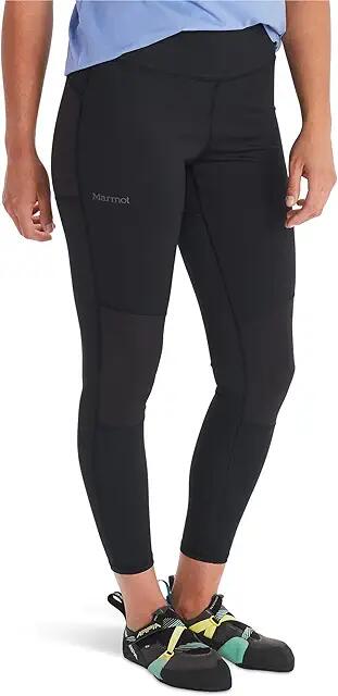 Marmot Rock Haven Hybrid Tights (Black) Women's Casual Pants Cover