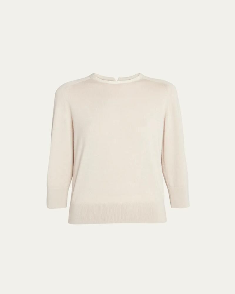 Loro Piana Kiso Cashmere Crewneck Sweater Cover