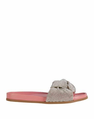 Rodo Woman Sandals Pink Leather Cover