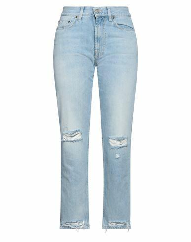 Roÿ Roger's Woman Jeans Blue Cotton Cover