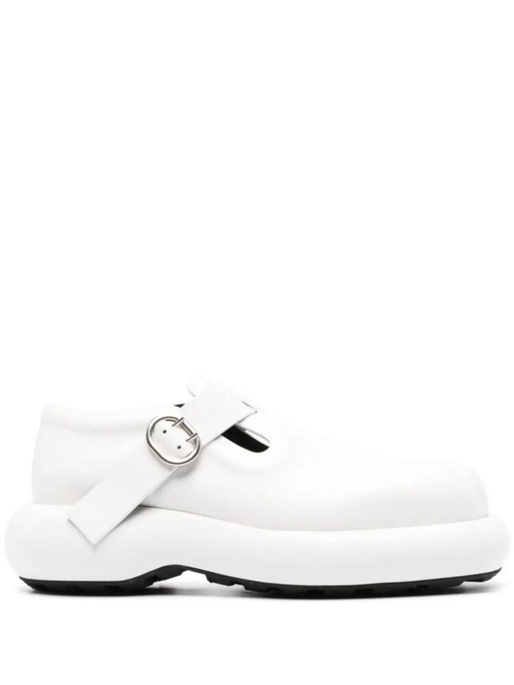 Jil Sander Scarpe leather loafers - White Cover