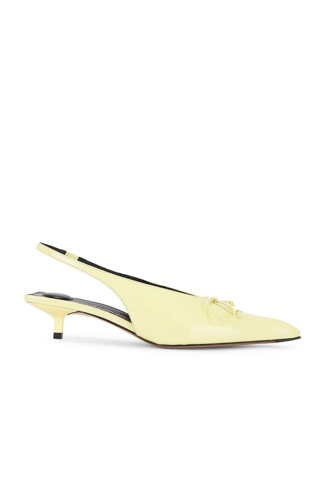 JACQUEMUS Les Slingbacks Cubisto B in Yellow Cover