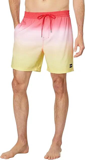 Hurley Cannonball 17 Volley (Chaos Pink) Men's Swimwear Cover