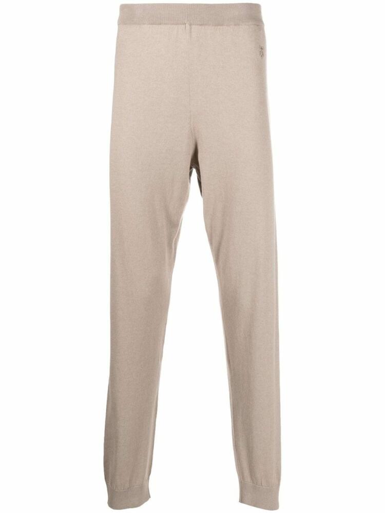 Corneliani fine-knit design trousers - Neutrals Cover