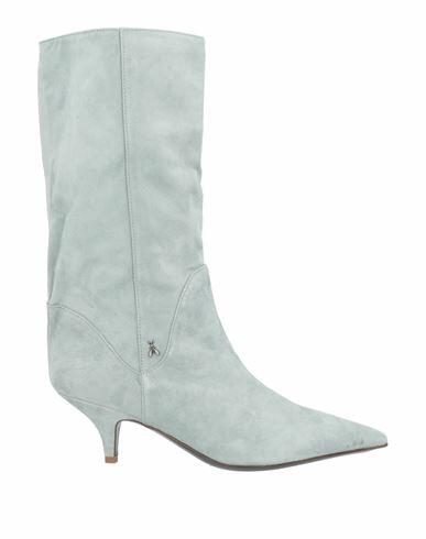 Patrizia Pepe Woman Boot Sage green Soft Leather Cover