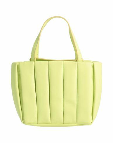 Themoirè Woman Handbag Acid green Textile fibers Cover